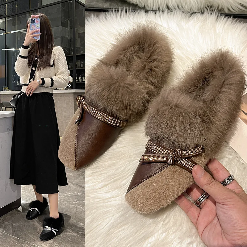 

Женские кроссовки без шнуровки, из микрофибры, с квадратным носком