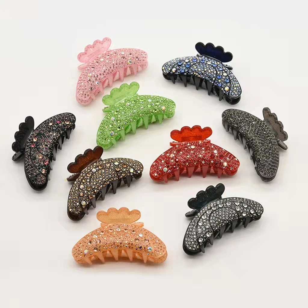 

Яркие украшения Стразы геометрические ацетатные кислотные заколки для волос модные бриллиантовые украшения для женщин Новинка 2022