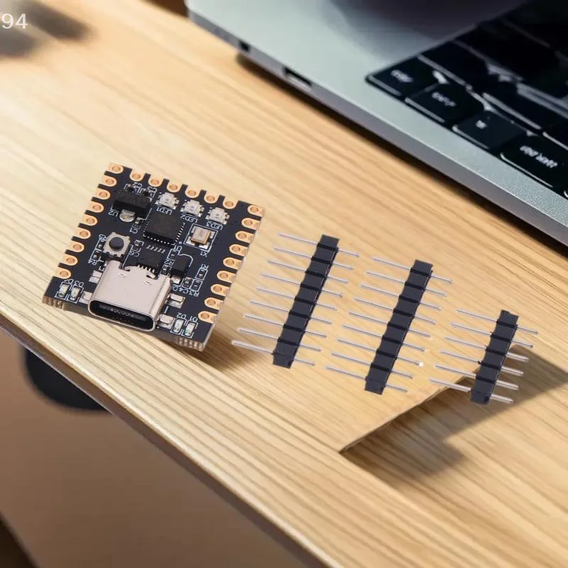 Фото 1/3 комплекта V3.0/Nano Super Mini Type-C макетная плата Atmega328p чип Ch340 последовательный порт для запасных частей Arduino №2