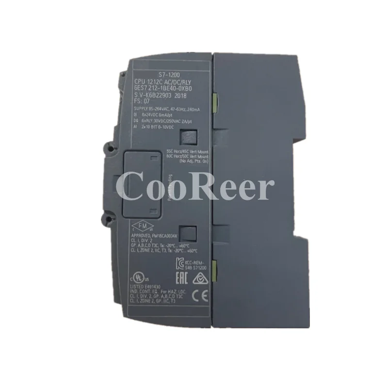 Модуль S7-1200 6ES7212-1BE40-0XB0 6ES7212-1HE40-0XB0 6ES7212-1AE40-0XB0 6ES7212-1HF40-0XB0 6ES7212-1AF40-0XB0 Совершенно новый