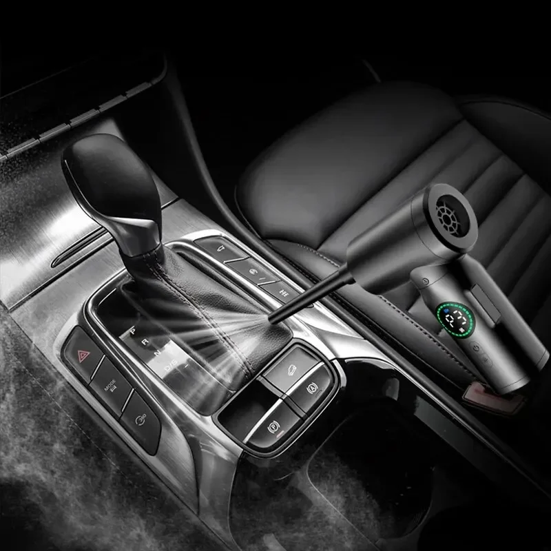 Новинка 2024 7500 мАч беспроводной воздуходувной пистолет 2 в 1 воздуходувка и