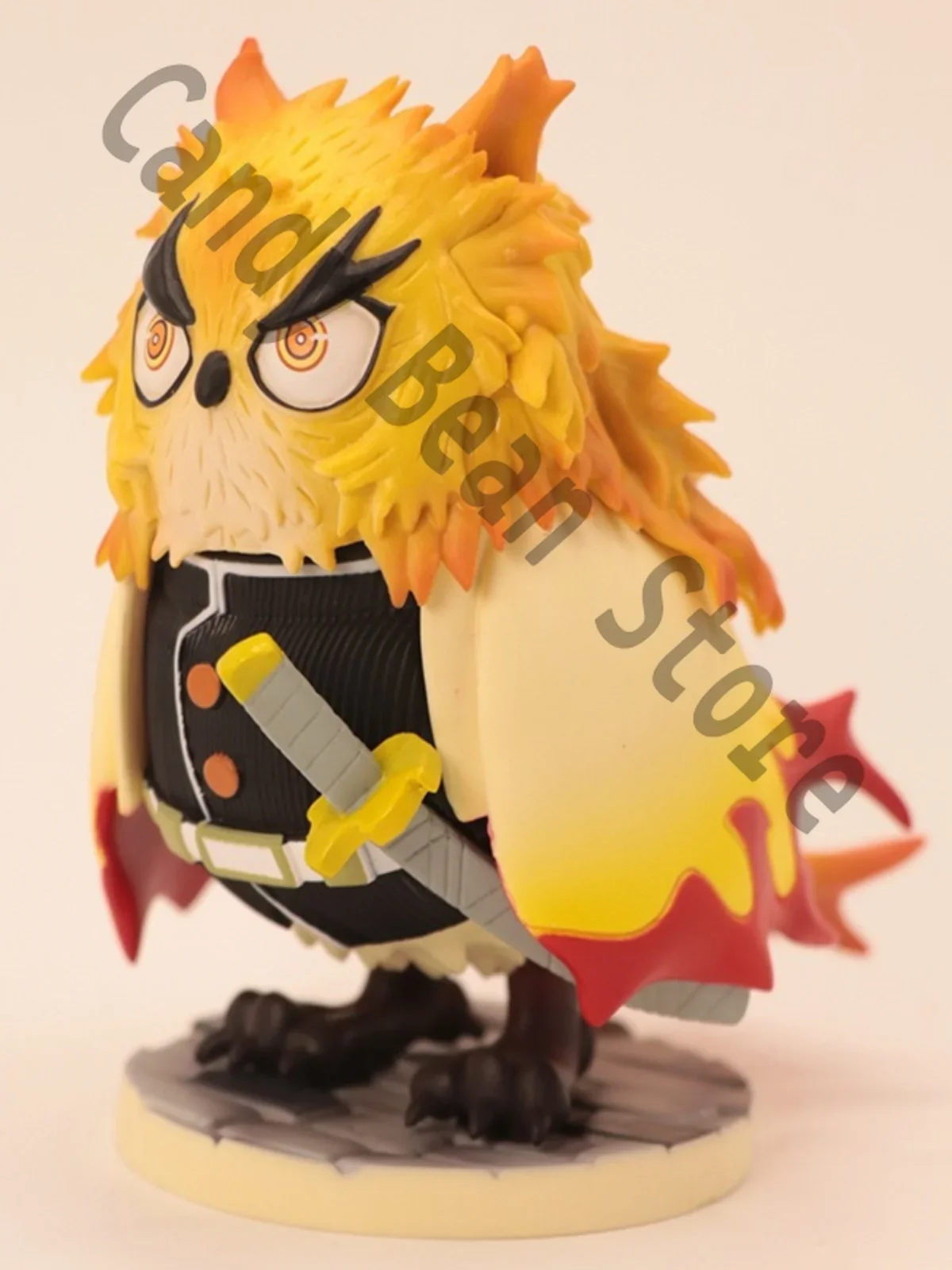 Аниме Demon Slayer Rengoku Kyoujurou Косплей Сова Гаражные комплекты Мультфильм Strigiformes