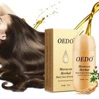 morocco herbal ginseng hair care essence treatment hair loss fast growth serum nourishing repair oil curly hair care essence 30g