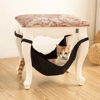 cat hanging beds pet hammock for cats bed mat soft cotton with blanket hanging bed cages for chair kitten pets swing puppy