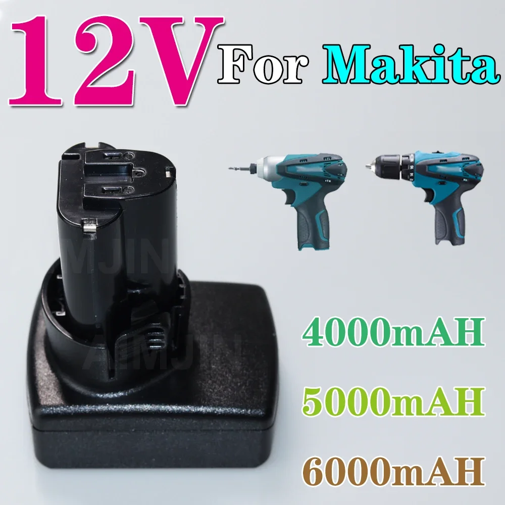 Литиевая батарея Makita BL1014 BL1013 6000 мАч макс. 12 В TD090DW 194551 -4 TD090D LCT203W LCT204 194550 -6 DF030D
