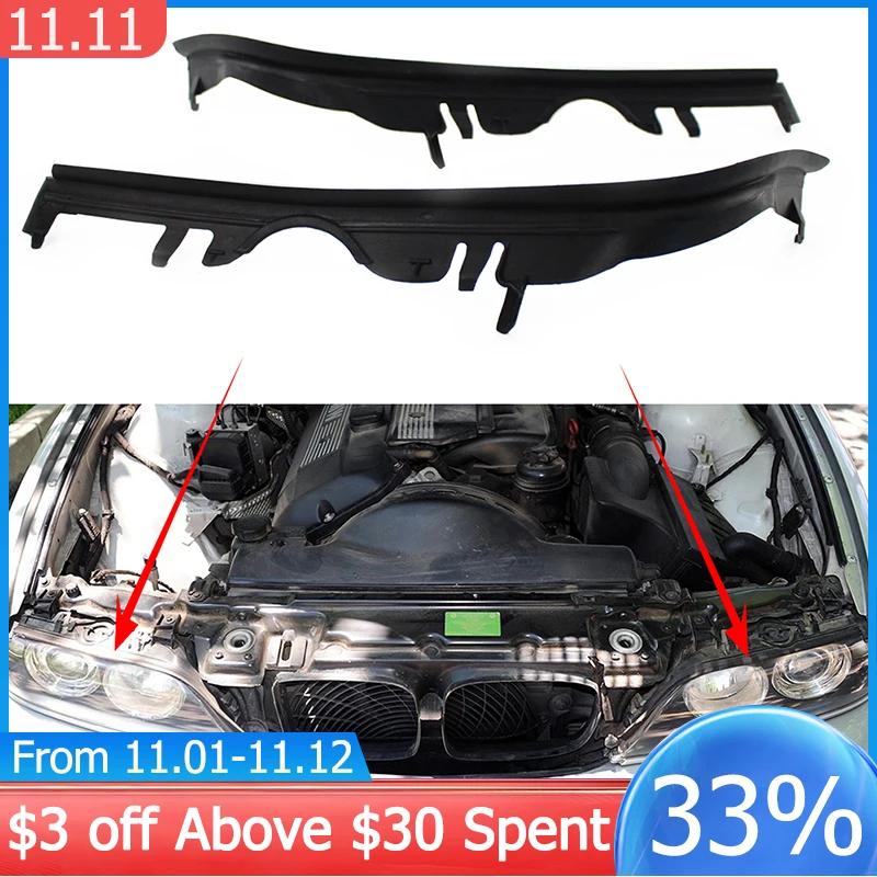 

Автомобильная фара резиновый уплотнитель прокладка левой правой стороны LH RH для BMW E39 5 серии 1999-2003 63126908405 63126908406