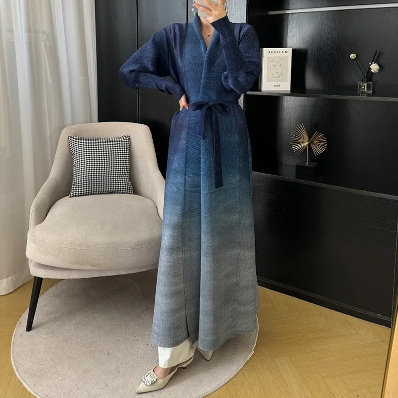 Плиссированная Свободная Женская куртка новинка сезона весна-осень 2024 модная