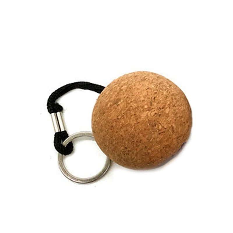 

Floating Cork Ball Keyring Floating Buoy Key Chain Boat Marine Kayak Canoe Key Float/Floating Keyring Key Ring/Floatable Keychai