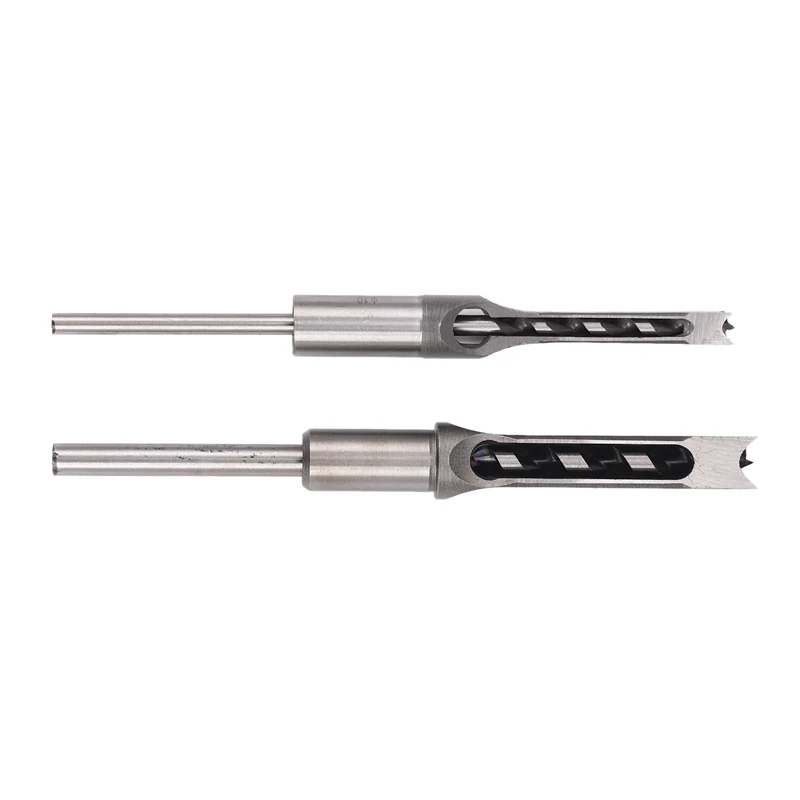 

10Mm/16Mm Square Hole Mortiser Drill Bit Mortising Chisel Woodworking Electric Drill Tools