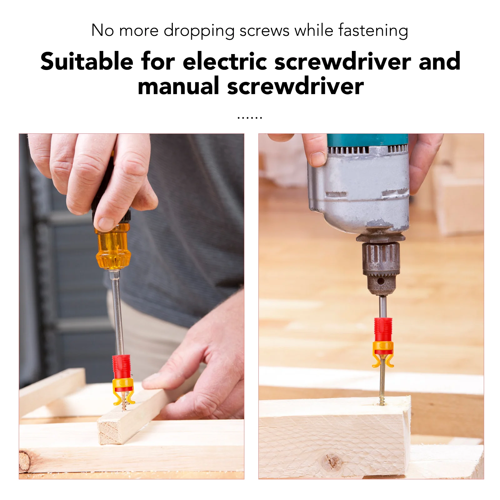 4 шт. винтовой зажим Kc держатель инструменты для отвертки деревообрабатывающий