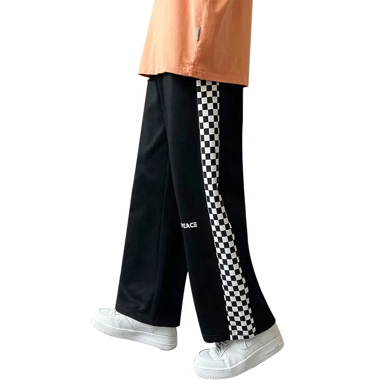 

2022 Summer New Jogger Pants Men Drawstring Loose Track Trousers Comfortable Wear Training Cotton Breathable Running Sweatpants
