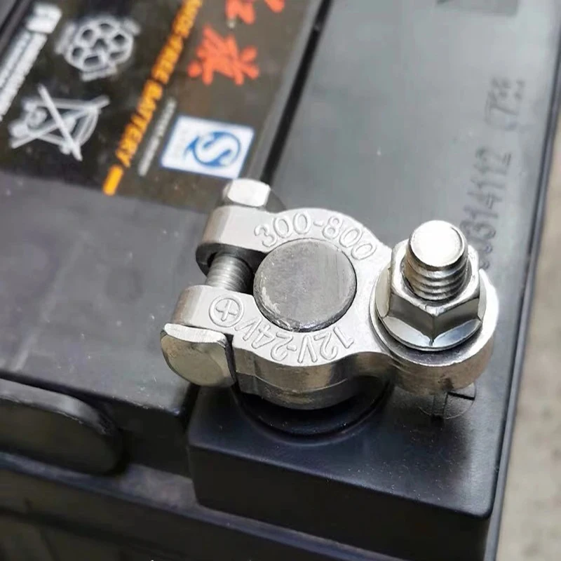 Клемма автомобильной аккумуляторной батареи 12 В 24 зажим для провода с быстрой