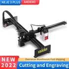 NEJE Master 2S Plus 32-битная материнская плата ЧПУ Настольный беспроводной лазерный мини-гравер, резак, деревообрабатывающий фрезерный станок, гравировальный станок