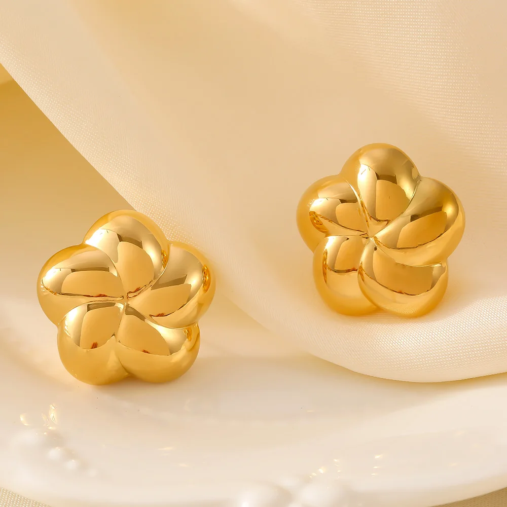 Liora новые блестящие серьги-гвоздики из нержавеющей стали для женщин женские