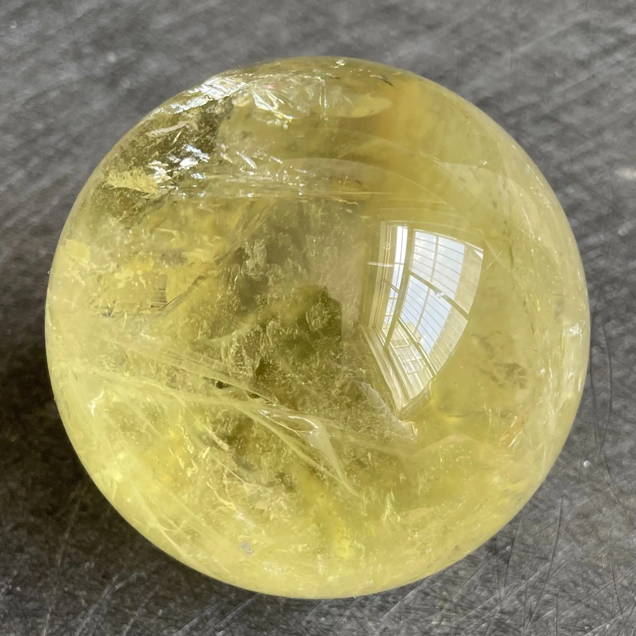 604 г натуральный камень, цитрин, хрустальный шар, искусственная Сфера, полированный камень рейки, лечебный W24