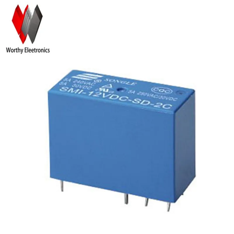 

Free shiping wholesale 10pcs/lot relay SMI-12VDC-SD-2C