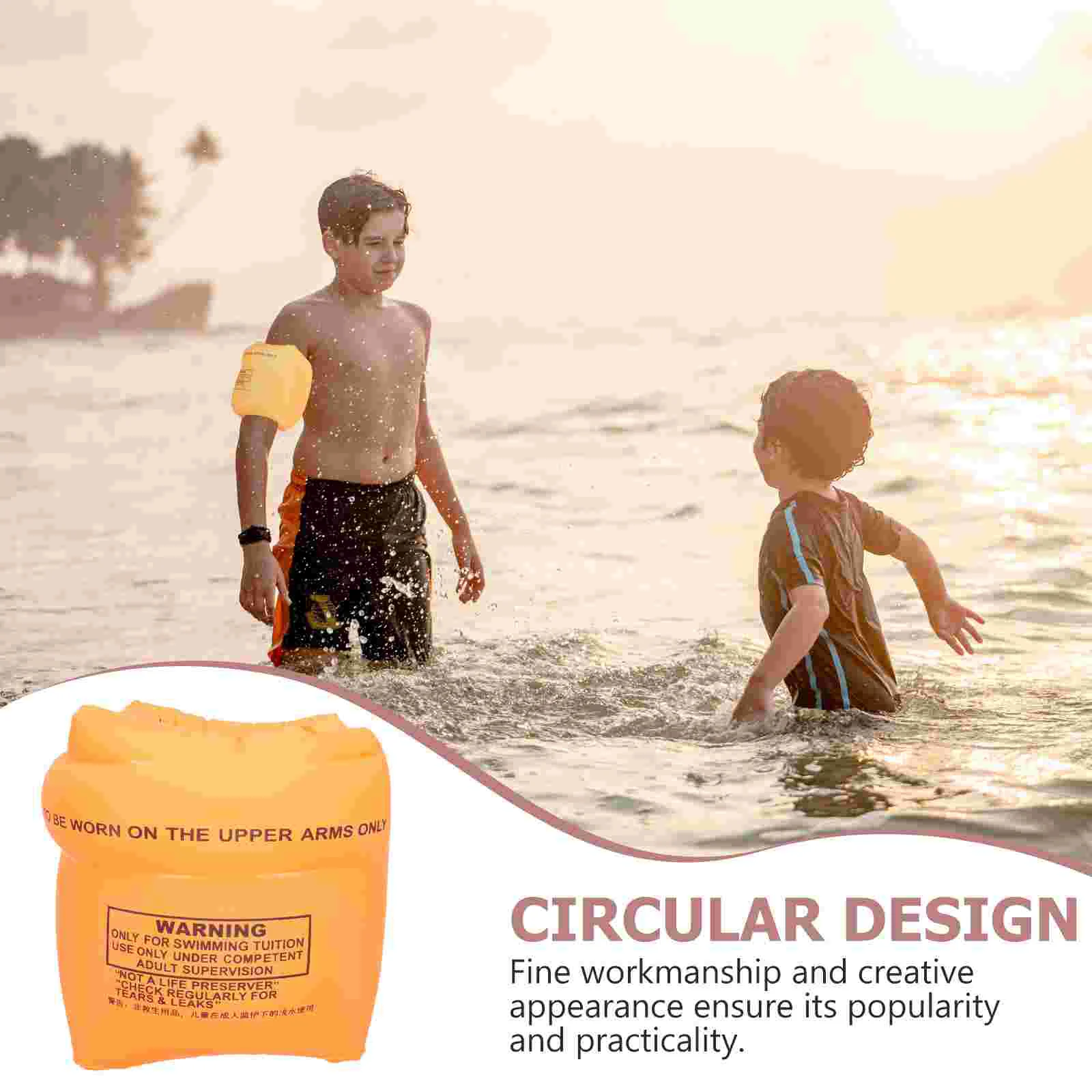 2 шт. повязка на руку для плавания с рукавами воды принадлежности начинающих