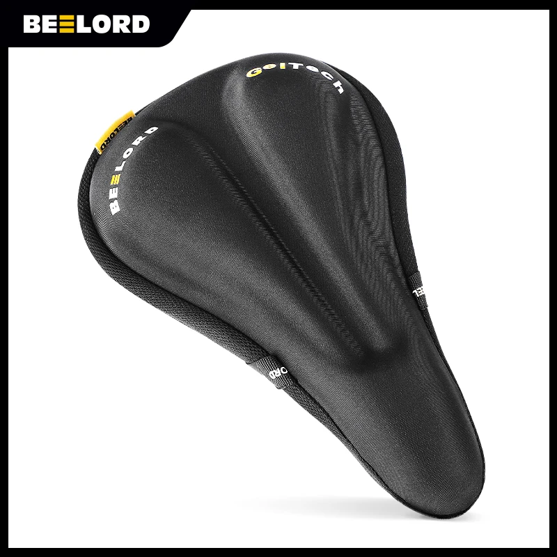 

Чехол для седла велосипеда BEELORD MTB, жидкий силиконовый гелевый Чехол для седла, дышащие удобные мягкие Аксессуары для велосипедного сиденья