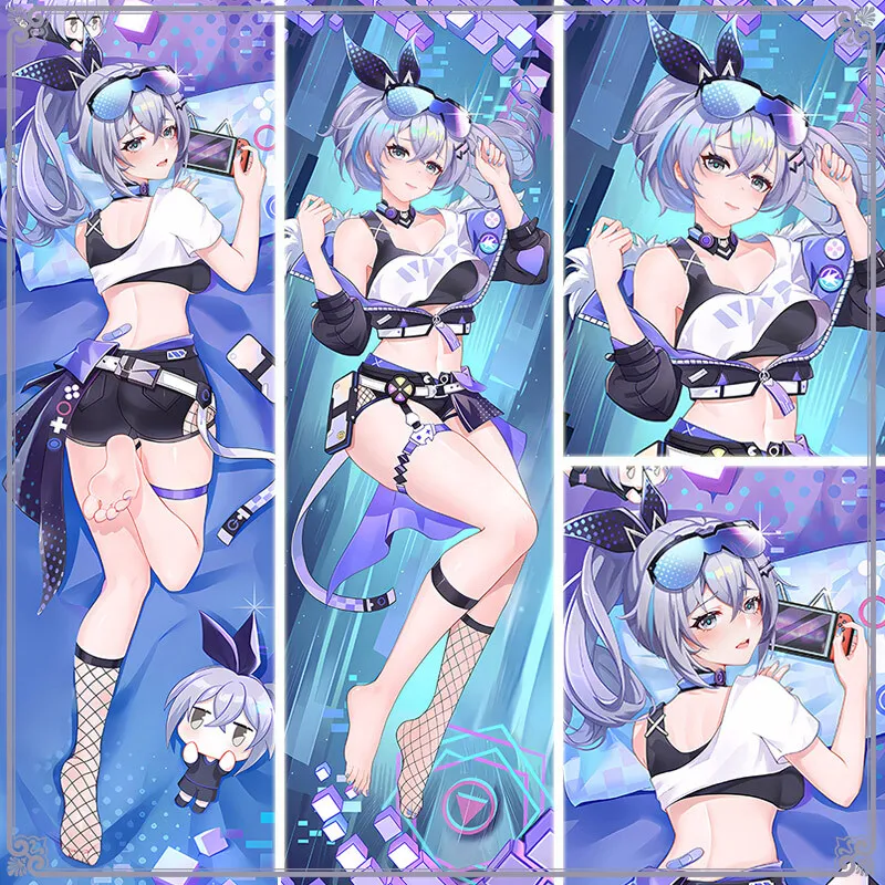 Аниме Honkai: Star Rail Sier Wolf 2WAY Dakimakura Hing наволочка для тела косплей японская