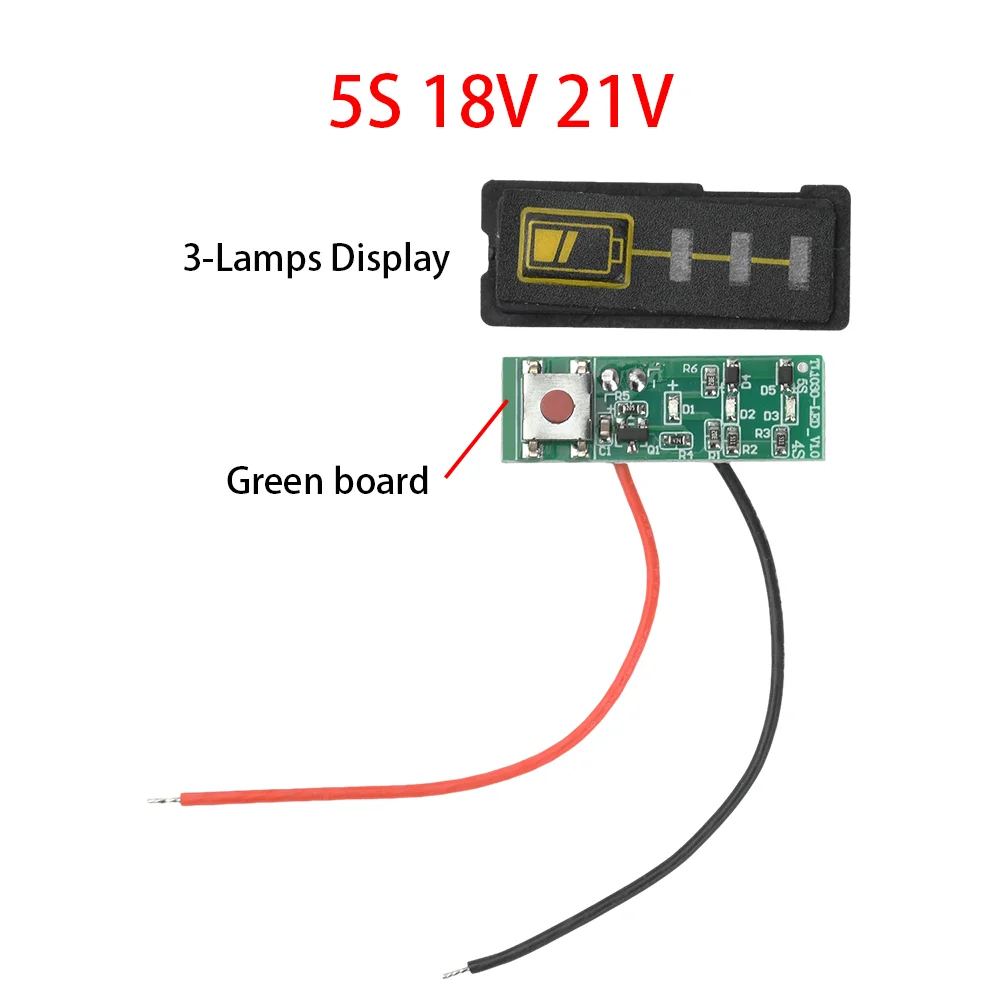 

Gaqqee Индикатор емкости аккумулятора 18650