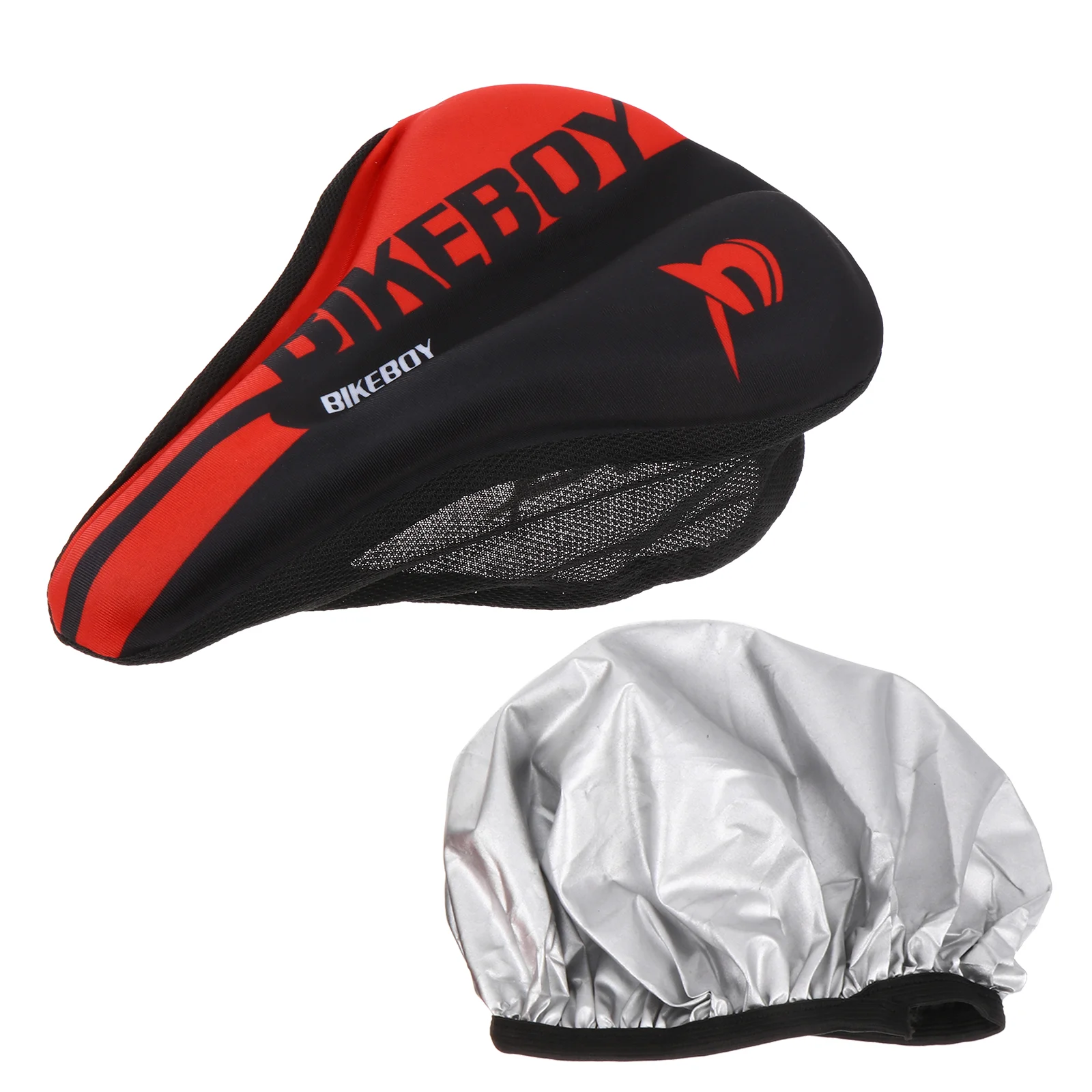 

Bicycle Seat Cover Butt Shape Cycling Universal Bike Cushion Accessory Excersize Pad Men's Mountain Silicone