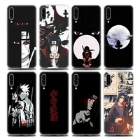 anime naruto itachi sasuke clear phone case for samsung a70 a70s a40 a50 a30 a20e a20s a10 a10s note 8 9 10 plus lite 20