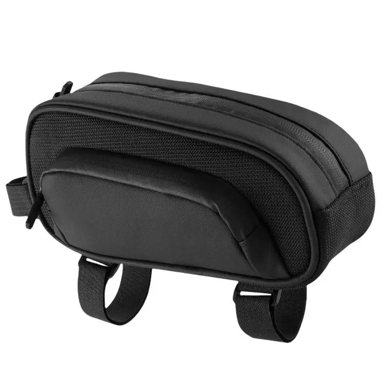

Bike Storage Bag Waterproof Top Tube Bike Bag Bike Accessories With High-brightness Reflective Design Phones Mountain Road Bike