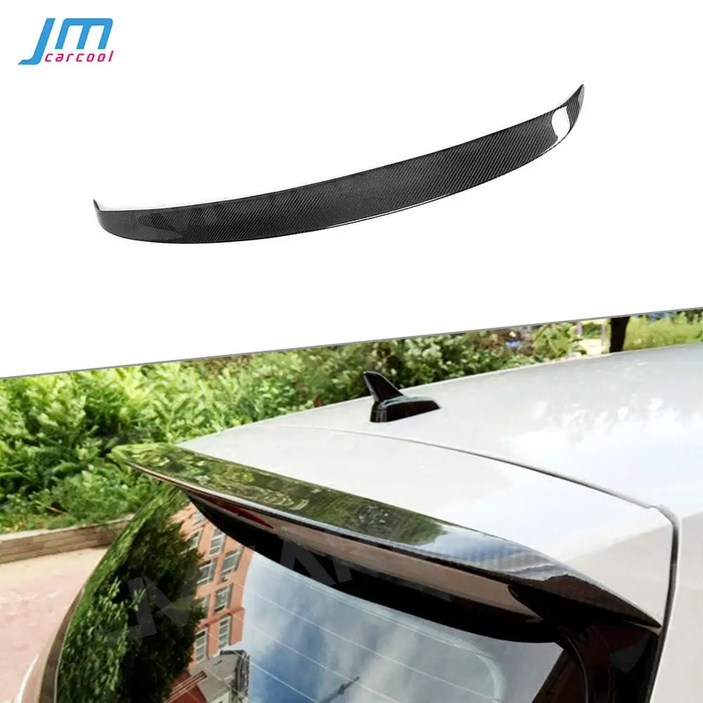 

Carbon Fiber/FRP Car Rear Roof Trunk Lip Wing Spoiler for Volkswagen Golf 7 VII MK7 standard Rline 2014-2017 Not GTI and R