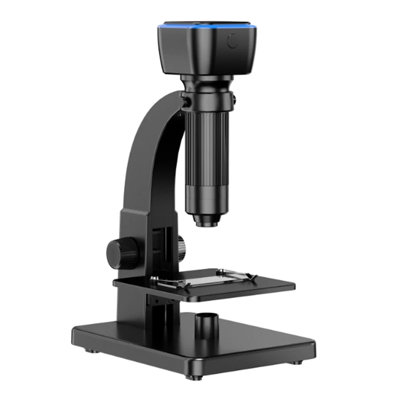 Dual Lens Wifi Digital Microscope 0-2000X Cell Microscope 5MP Microscope Camera Video For Science, Plant Observation