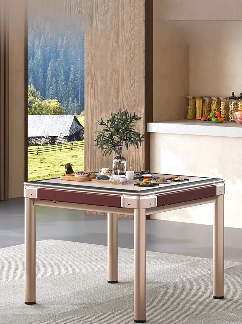 Простой обеденный стол с низким объемом выдвижной ящик для хранения вещей
