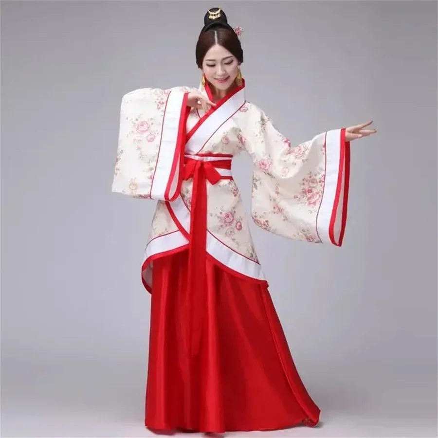 Nieuwe Aankomst Vrouwen Hanfu Jurk Hanbok китайский Танг династия представлений Косплей костум
