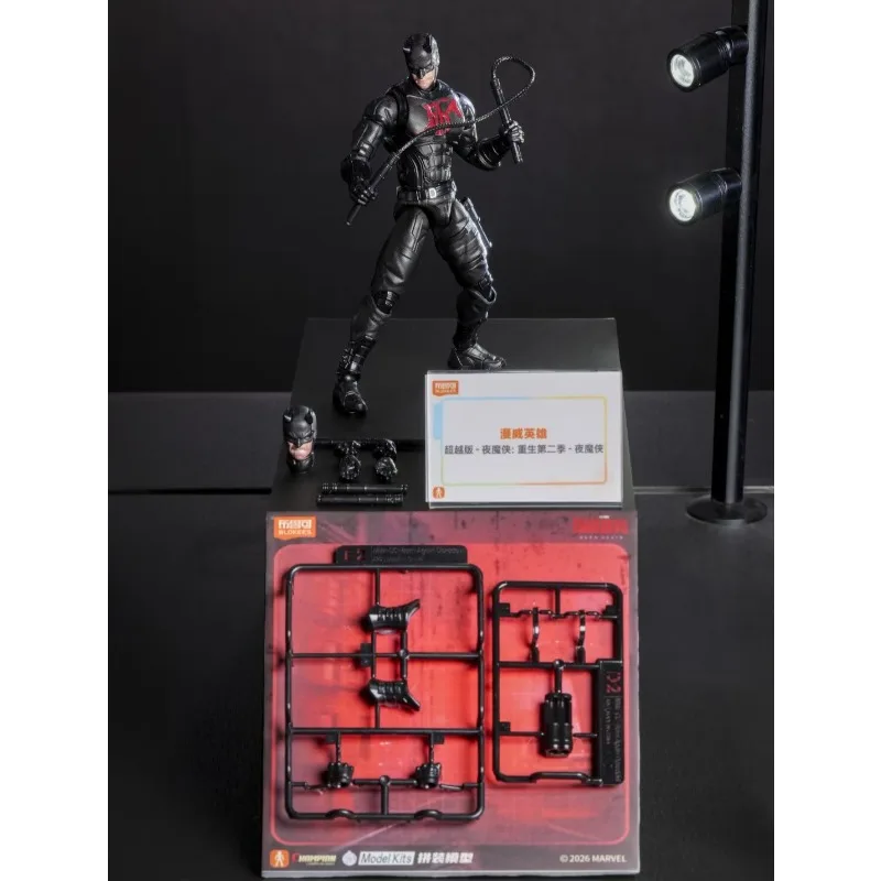 Фото Коллекционная фигурка Marvel Daredevil, 15,2 см, подвижная модель, серия Blokees Champion Class, лицензионная игрушка, подарок для фанатов №3
