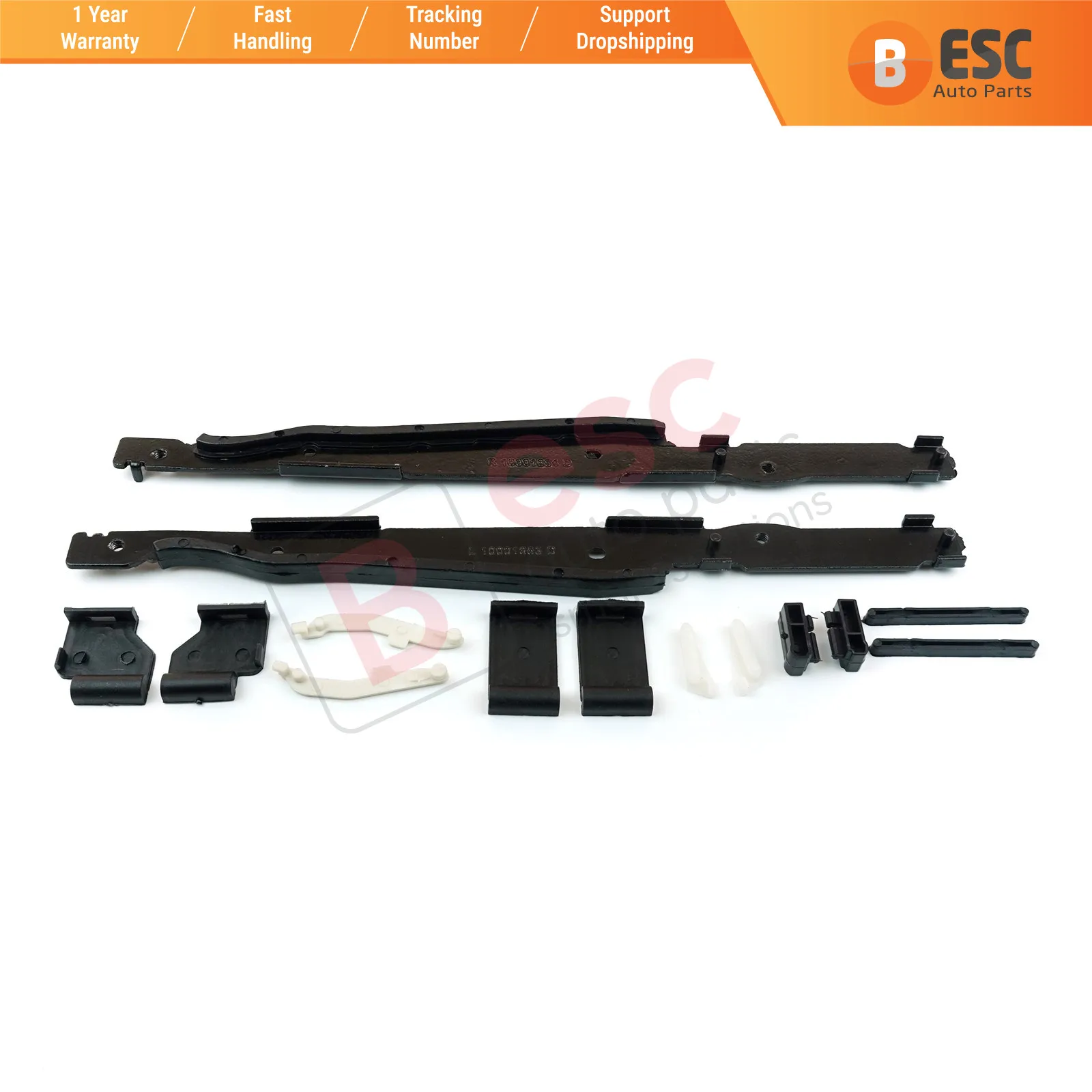 Автомобильные запчасти ESC ESR529 + ESR530 12 шт. комплект для ремонта люка BMW X5 E53 и X3 E83