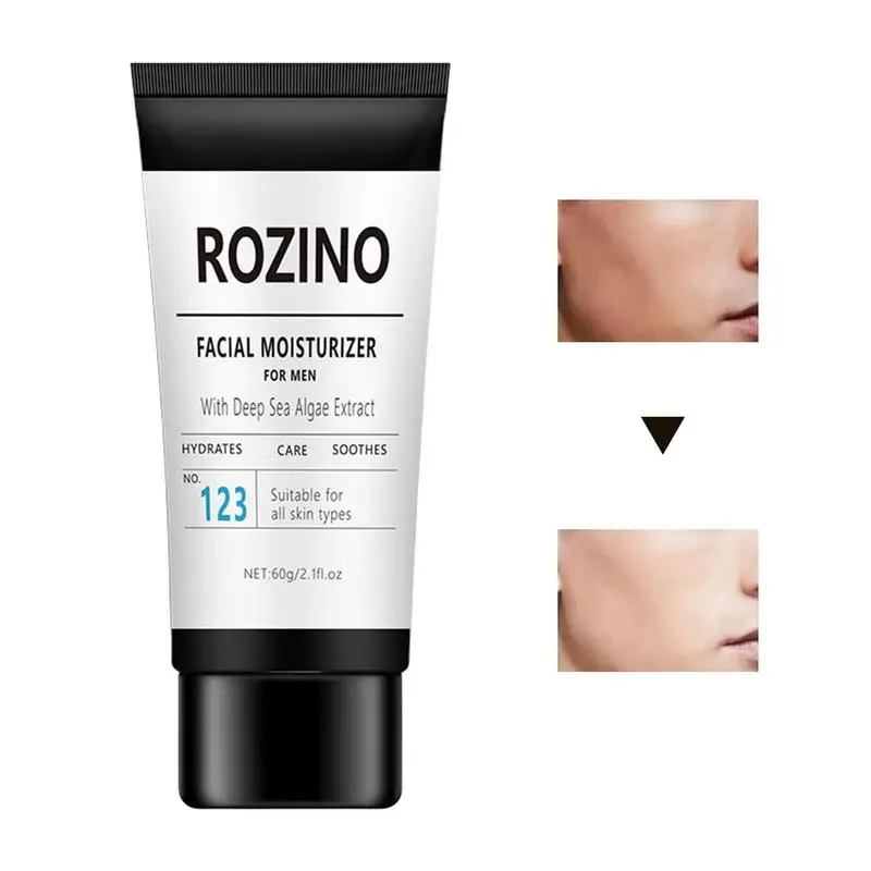

Face Moisturizer For Men 60g Brightening Hydrating Face Lotion Facial Skin Firming Cream For Dry Skin Oily Skin Sensitive Skin