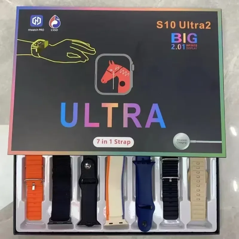 S10ULTRA2 Смарт-часы для мужчин и женщин зарядное устройство Bluetooth NFC GPS трек BT музыка