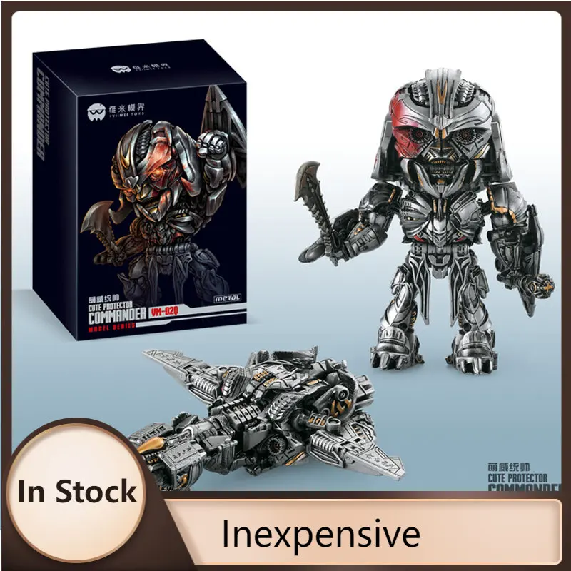 

Transformation Toys Black Apple W8619 VM02 Big Head Cute Moewei Commander Action Figure Robot Model Toys For Boy Gifts