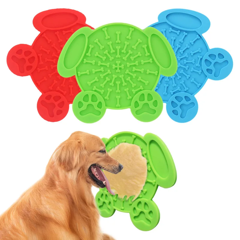 

Silicone Mat For Dogs Cats Slow Eating Food Pet Food Bowl Dog Feeding Lick Pad Dog Slow Feeders Treat Dispensing
