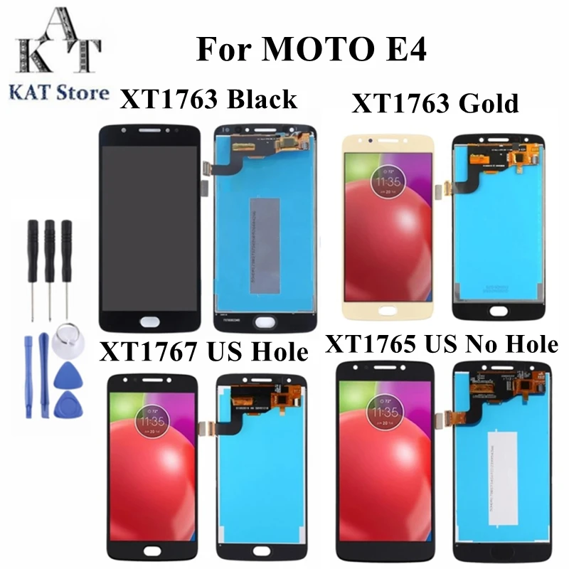 Замена ЖК-экрана для Motorola Moto E4 XT1763 XT1764 XT1765 XT1766 XT1767 XT1768 протестированный дисплей в сборе премиального качества