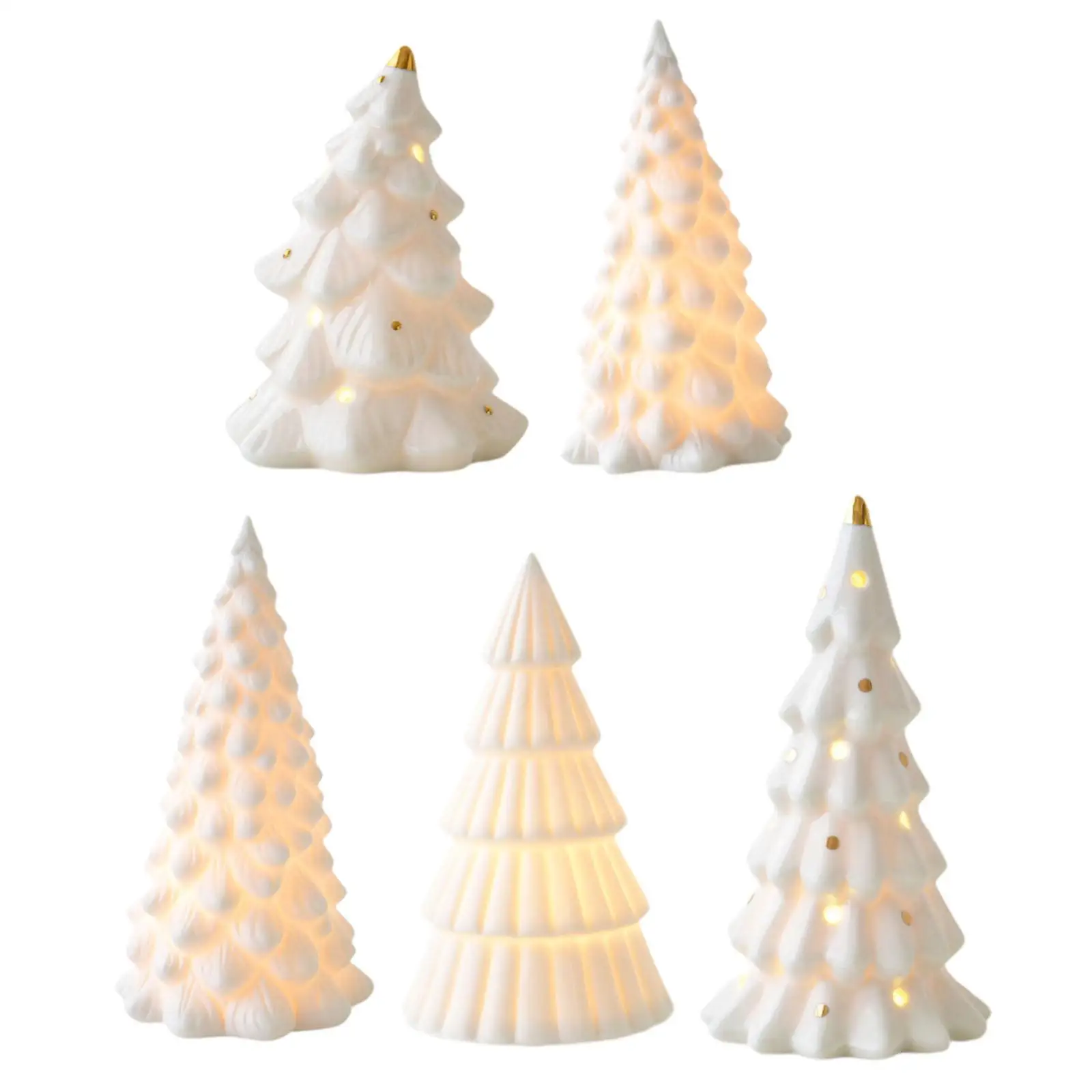 Фигурка рождественской елки статуя с подсветкой ночник светодиодные фонари