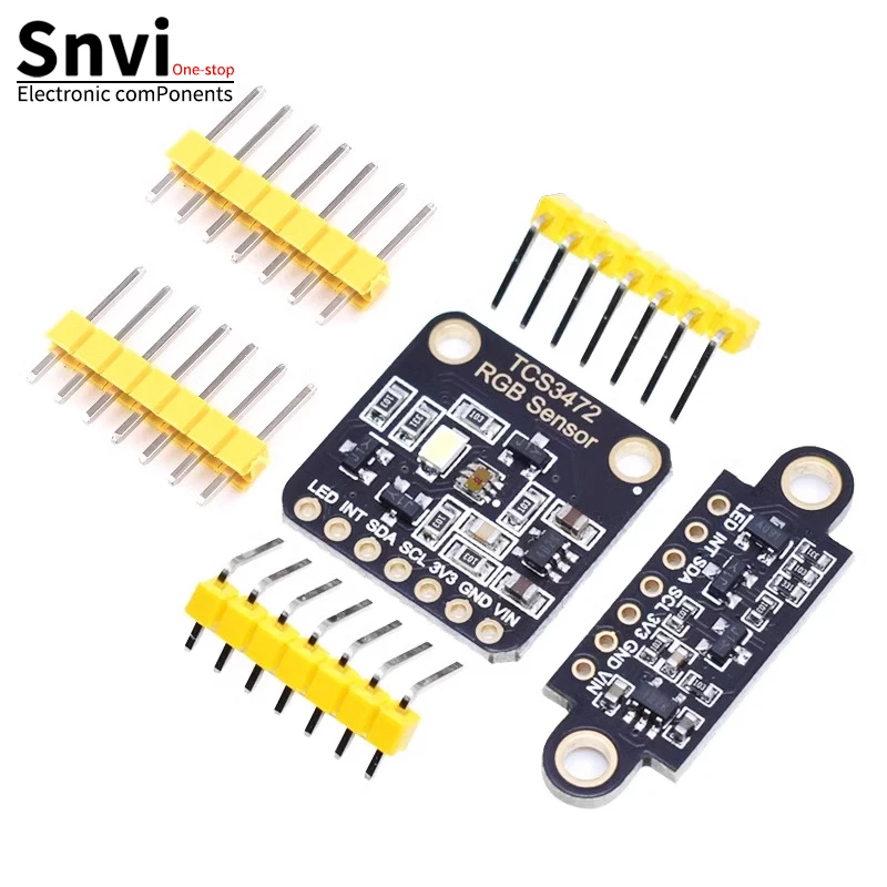 TCS34725 Модуль распознавания цветового датчика RGB Макетная плата IIC для Arduino STM32