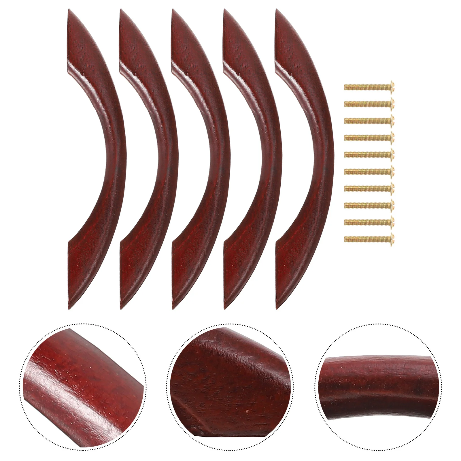 

5Pcs Drawer Handle Nordic Style Handle Furniture Handle for Door Home