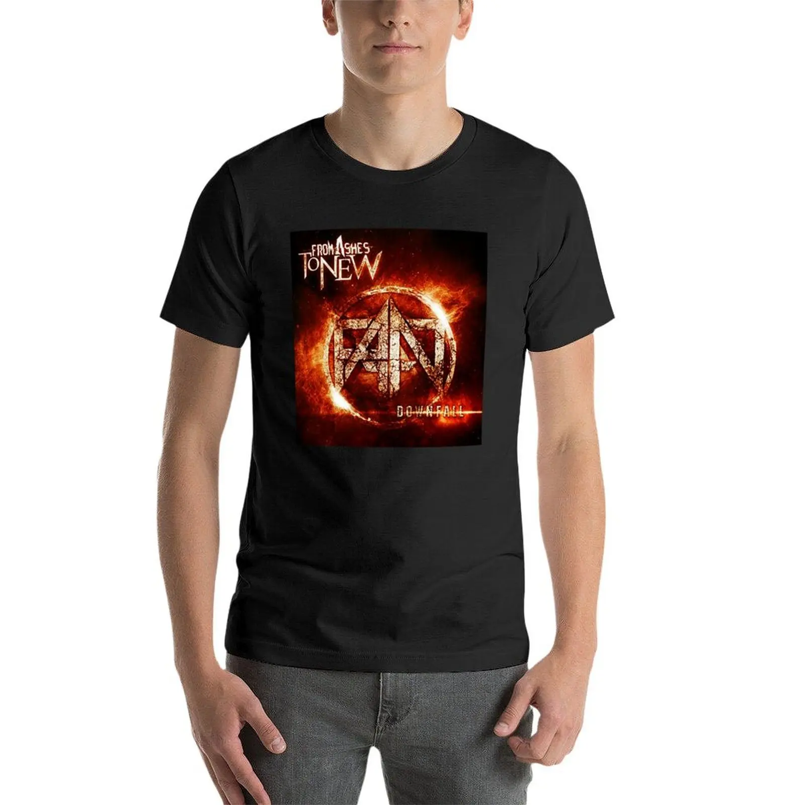 Мужская летняя футболка от пояса до новых топов