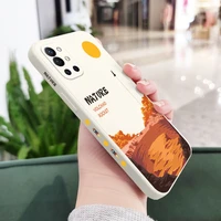 fire and ice phone case for oneplus 9r 9rt 9 8t 8 7 7t pro 5g liquid silicone cover