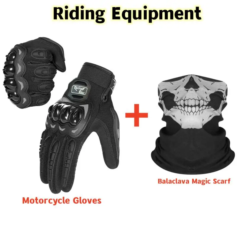 

Touch Screen Motorcycle Gloves Biker Motorcyclist Summer Breathable Motocross MTB Fall Protection Men's Cycling Bicycle Driving