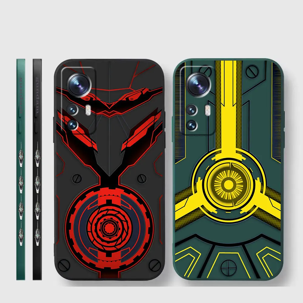 Phone Case For Xiaomi 13 12 12T 12S 11 11T 10 10S 9 8 Pro Ultra Lite Colour Simple Case Cover Funda Cqoue Shell Capa Robot Armor