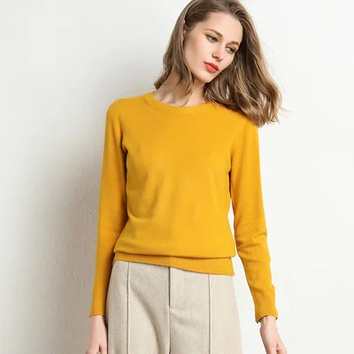 

Comfortable Pullover Cashmere Sweater Women Tops
