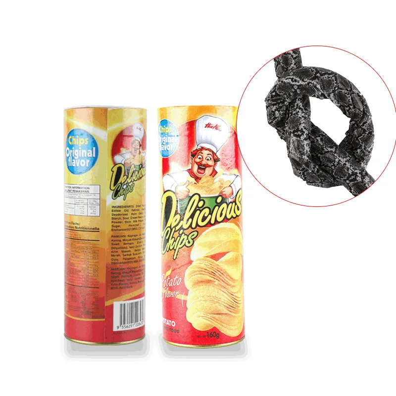

Spring Snake Toys Potato Chip Snake In A Can April Fool Day Gift Halloween Party Decoration Jokes Gag Prank for Adults Fun Play