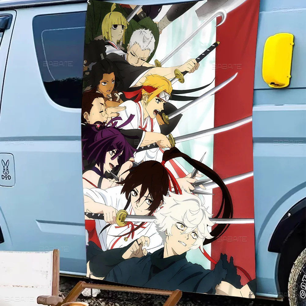 Hell's Kuraku аниме высококачественный баннер печать художественная атмосфера