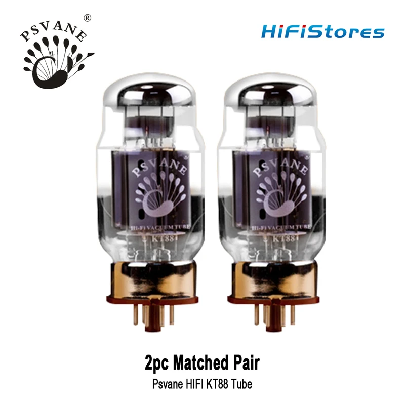 PSVANE KT88C HiFi Vacuum Tubes Valve Amplifier Electronic Accessories Lamp Replace 6550 KT88 Audio Vintage AMP DIY Matched Pair