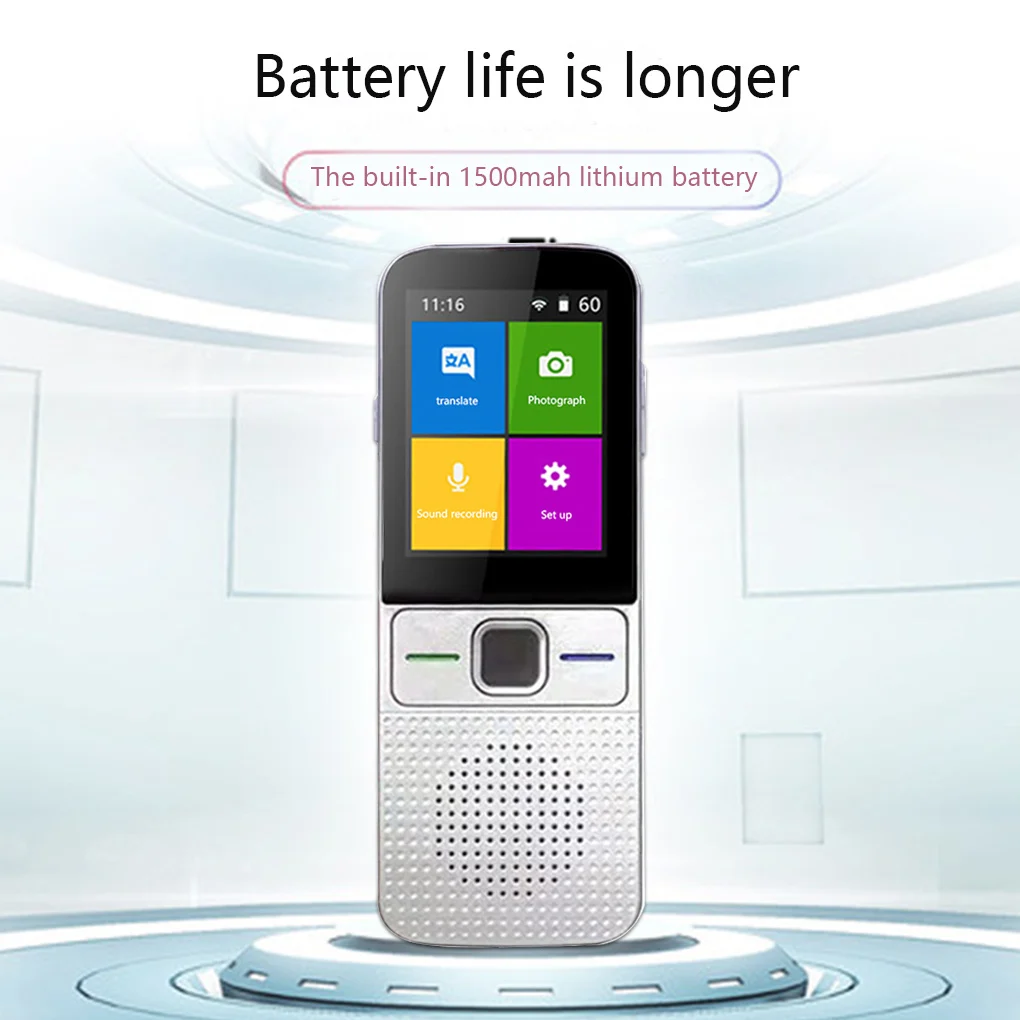 

Portable T10 Smart Voice Translator 137 Language Translator Real-time Offline Smart Translator